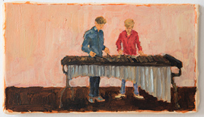 marimbaspieler - 2 Jungen, Katja Fischer